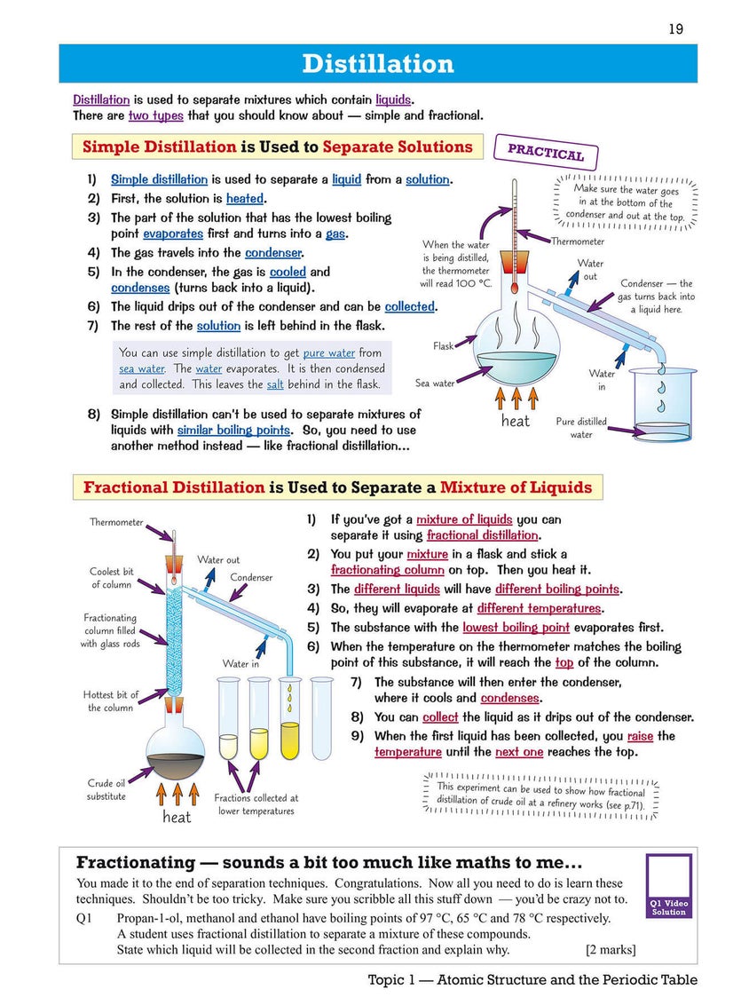 null - GCSE Chemistry AQA Revision Guide - Foundation includes Online Edition, Videos & Quizzes - Image 1