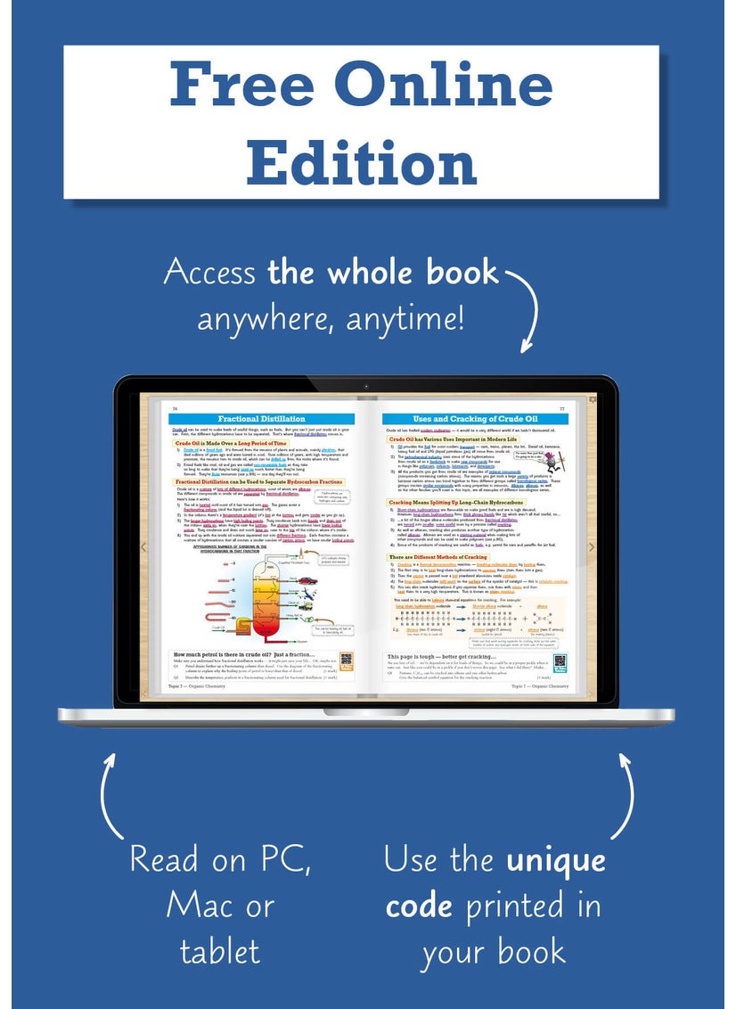 null - GCSE Chemistry AQA Revision Guide - Foundation includes Online Edition, Videos & Quizzes - Image 1