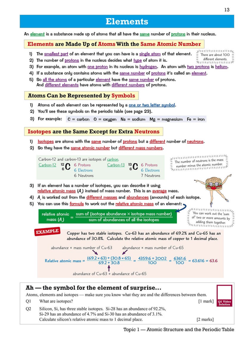 null - GCSE Chemistry AQA Revision Guide - Foundation includes Online Edition, Videos & Quizzes - Image 1