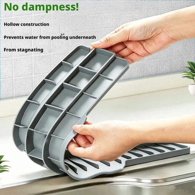 Sink Mat 45x15 cm 1 pc Dark Grey - Image 2