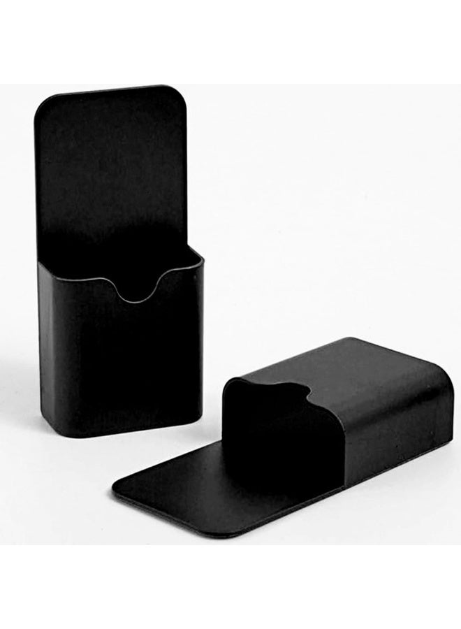 2pcs Magnetic Pen Marker Holders, Magnet Pencil Cup Storage Organizer for Classroom Office Home Locker and Refrigerator board Locker - Image 1