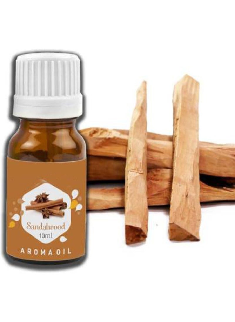 Generic Matki Shaped Electric Aroma Oil Diffuser Brown 2 High Scented Sandalwood Oils 10ml Each for Home DecorOfficeTemple Strong LongLasting Aroma Oil Brown  - Image 2