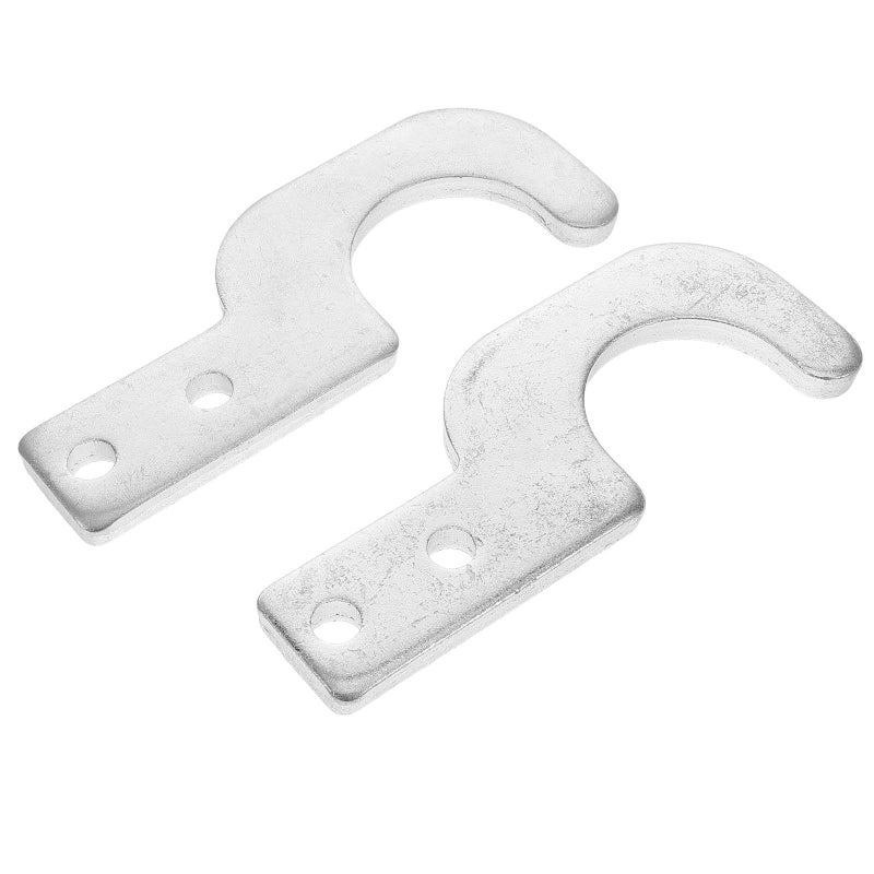 2Pcs Heavy Duty Steel Scaffold Step Hooks Locking Clamps for Secure Platform Support - Image 2