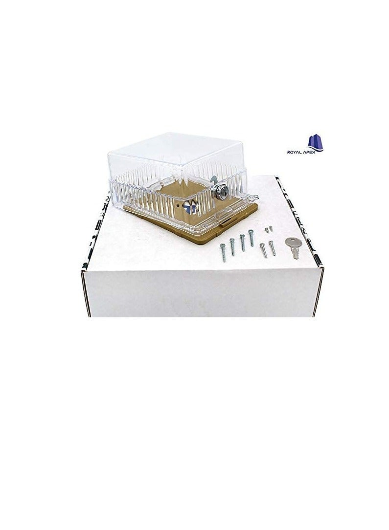 Clear Plastic Thermostat Guard Universal Compatibility (BTG-K) - Image 3