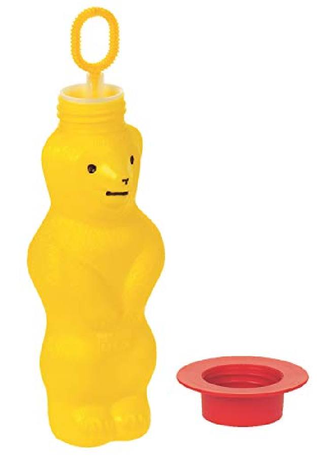 Pustefix Bubble Bear 6 Oz Bubble Blowing Squeeze To Blow Toy For Kids (Assorted Colors) - Image 3
