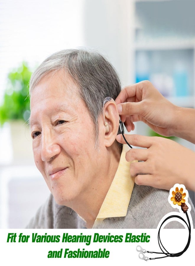 BuleVina Hearing Aid Clip, Hearing Aids Holder Straps Lightweight for Adults Seniors Fit for Various Hearing Devices Elastic and Fashionable - Image 5