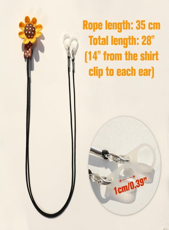 BuleVina Hearing Aid Clip, Hearing Aids Holder Straps Lightweight for Adults Seniors Fit for Various Hearing Devices Elastic and Fashionable - Image 2