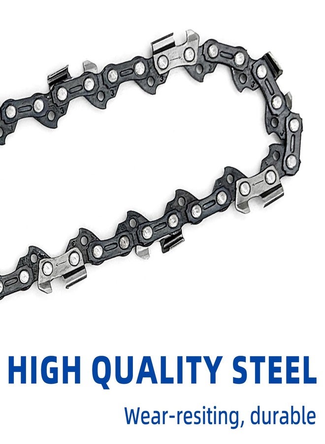 Fifchall 14 Inch Chainsaw Guide Bar and Chain 52 Drive Links, 3/8" LP Pitch, 050" Gauge, 14-Inch Replacement Chainsaw Chains Fits Craftsman, Echo, Poulan, Ryobi (1 Bar+ 3 Chains) - Image 5
