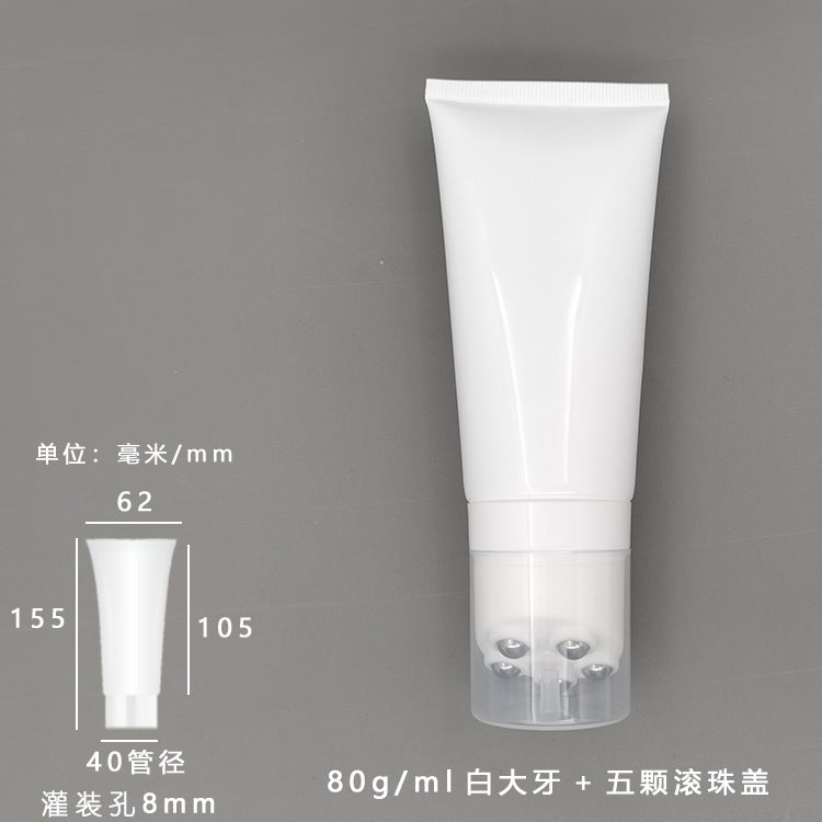 Empty Bottle Silicone Brush Tube Cosmetics And Skin Care Products 5 Five Rolling Ball Essence Massage Cream Spot Packaging - Image 1