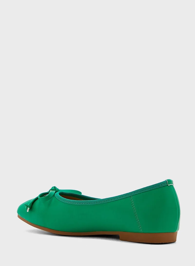 Ginger Square Toe Ballet Flat