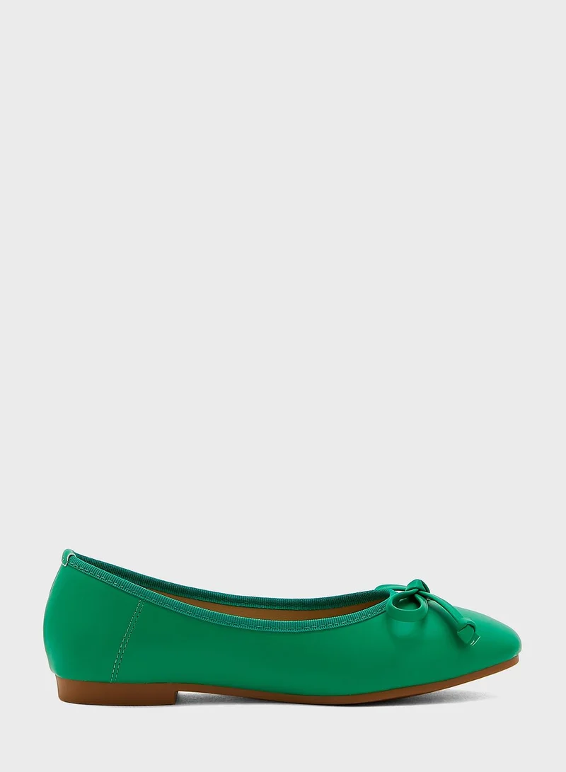 Ginger Square Toe Ballet Flat