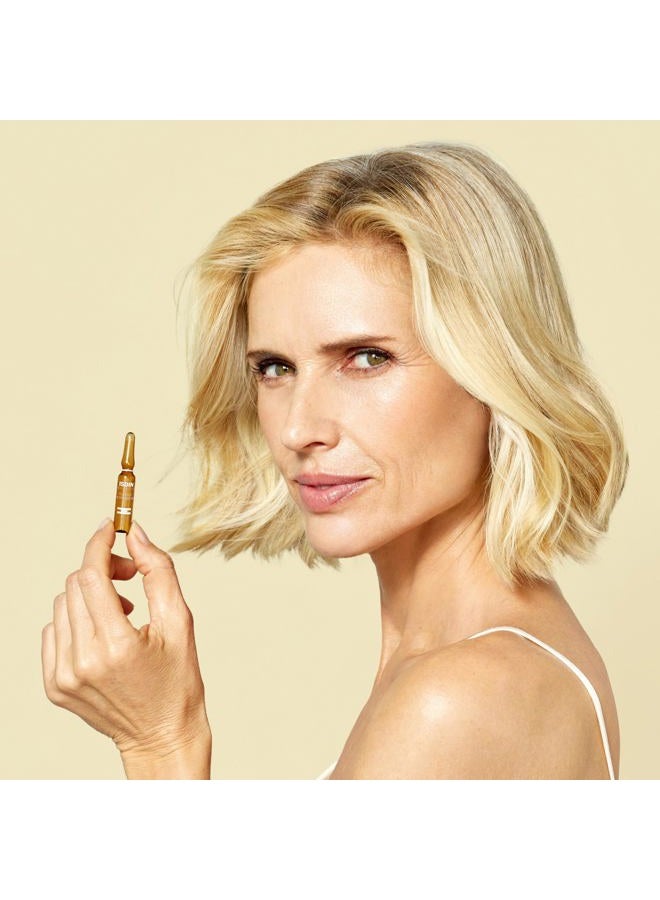 ISDIN سيروم النهار المشرق والمضاد للأكسدة بفيتامين C وحمض الهيالورونيك من إيسدينسيوتيكس فلافو-C - 30 أمبولة، 0.06 أونصة سائلة × 30 - Image 2