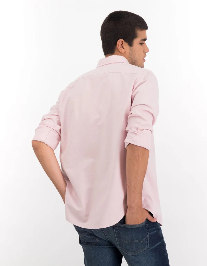 American Eagle AE Slim Fit Flex Oxford Button-Up Shirt