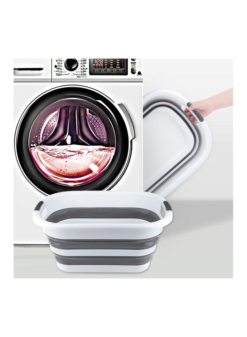 Collapsible Laundry Basket,Laundry Basket 38L  Foldable Pop Up Storage Container Organizer Portable Washing Tub Space Saving Hamper Basket - Image 2