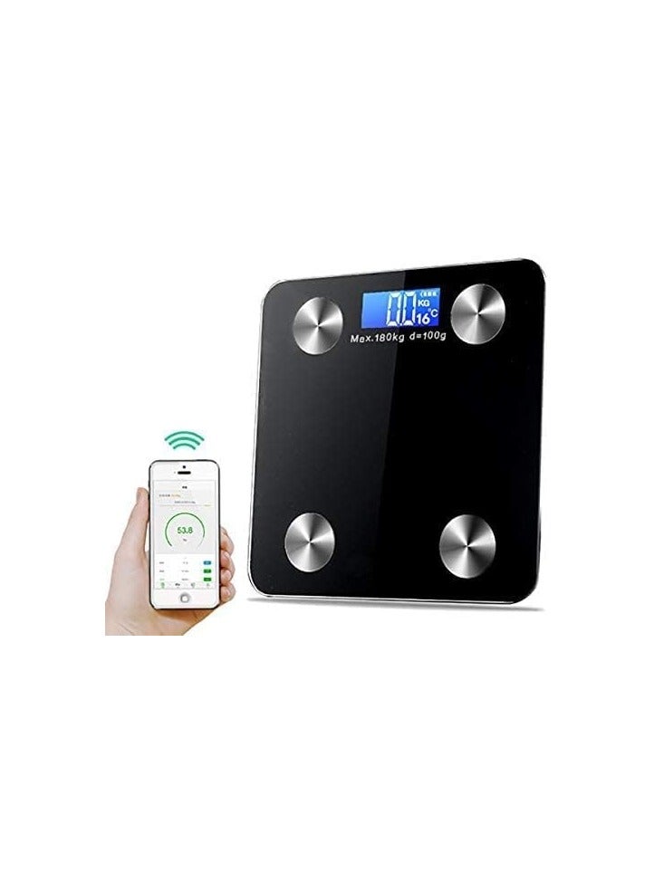 general Smart Digital Bluetooth Body Fat Weighing Scale LED Display with App for Connecting Mobile Devices/multi-colors - Image 2