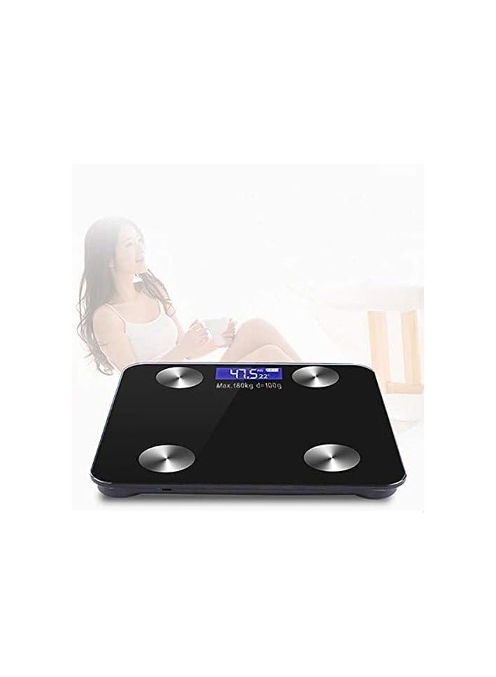 general Smart Digital Bluetooth Body Fat Weighing Scale LED Display with App for Connecting Mobile Devices/multi-colors - Image 3