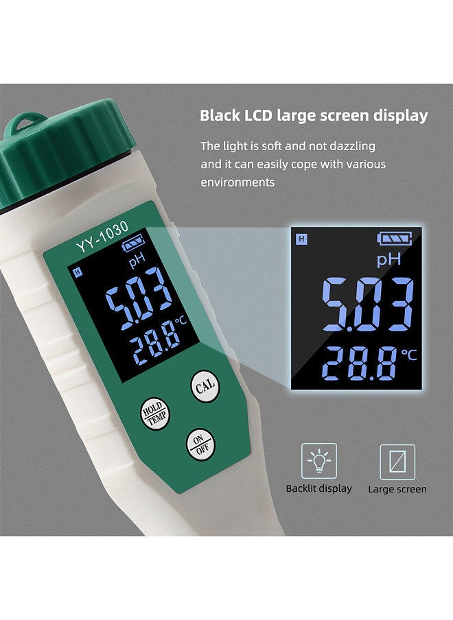 Generic - Digital Food 0.00-14.00 PH Meter High Accuracy Sensors Intelligent Temp Acidity Tester BT Mobilephone APP Control for Brewing Fruit Cheese Meat Canning - Image 1
