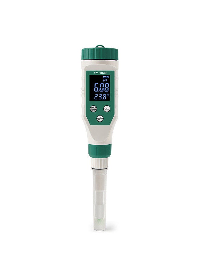 Generic - Digital Food 0.00-14.00 PH Meter High Accuracy Sensors Intelligent Temp Acidity Tester BT Mobilephone APP Control for Brewing Fruit Cheese Meat Canning - Image 1