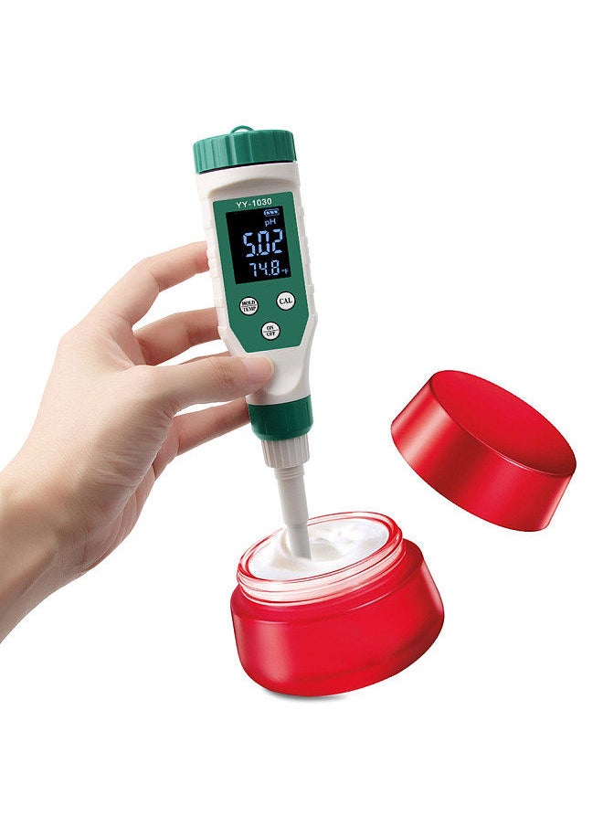 Generic - Digital Food 0.00-14.00 PH Meter High Accuracy Sensors Intelligent Temp Acidity Tester BT Mobilephone APP Control for Brewing Fruit Cheese Meat Canning - Image 1