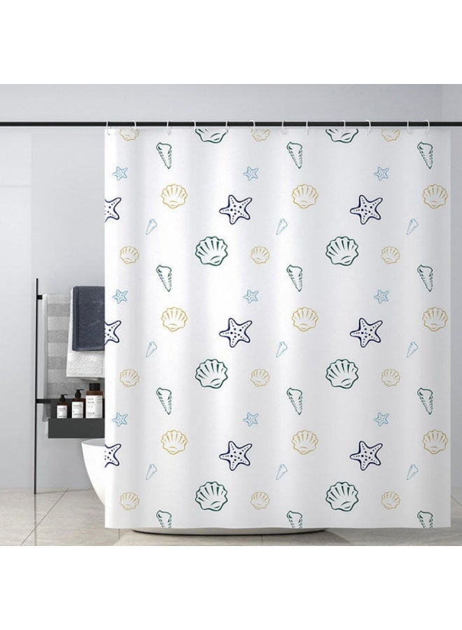 هومستر ستارة دش أطفال بعالم المحيطات، مقاس 120x180 سم، قماش مقاوم للماء، قابلة للغسيل في الغسالة وتسمح بمرور الهواء - Image 5