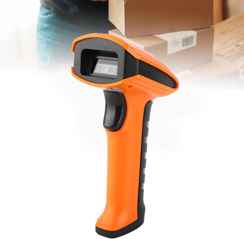 جهاز مسح باركود QR عبر USB يدوي، عالي الحساسية وسريع وفعال، قارئ باركود أحادي الأبعاد وثنائي الأبعاد بمعدل مسح ومستشعر CMOS عالمي سعته 300,000، مثالي للمدفوعات المتنقلة والمتاجر. - Image 3