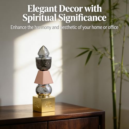 EDOBLUE Feng Shui 5 Color 5 Element Pagoda (6-inch) - Image 4