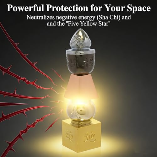 EDOBLUE Feng Shui 5 Color 5 Element Pagoda (6-inch) - Image 3