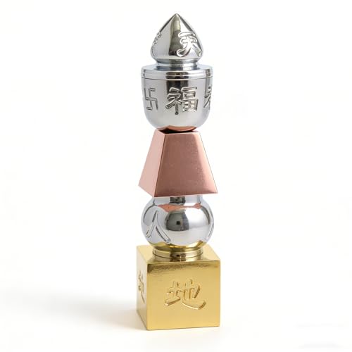 EDOBLUE Feng Shui 5 Color 5 Element Pagoda (6-inch) - Image 1
