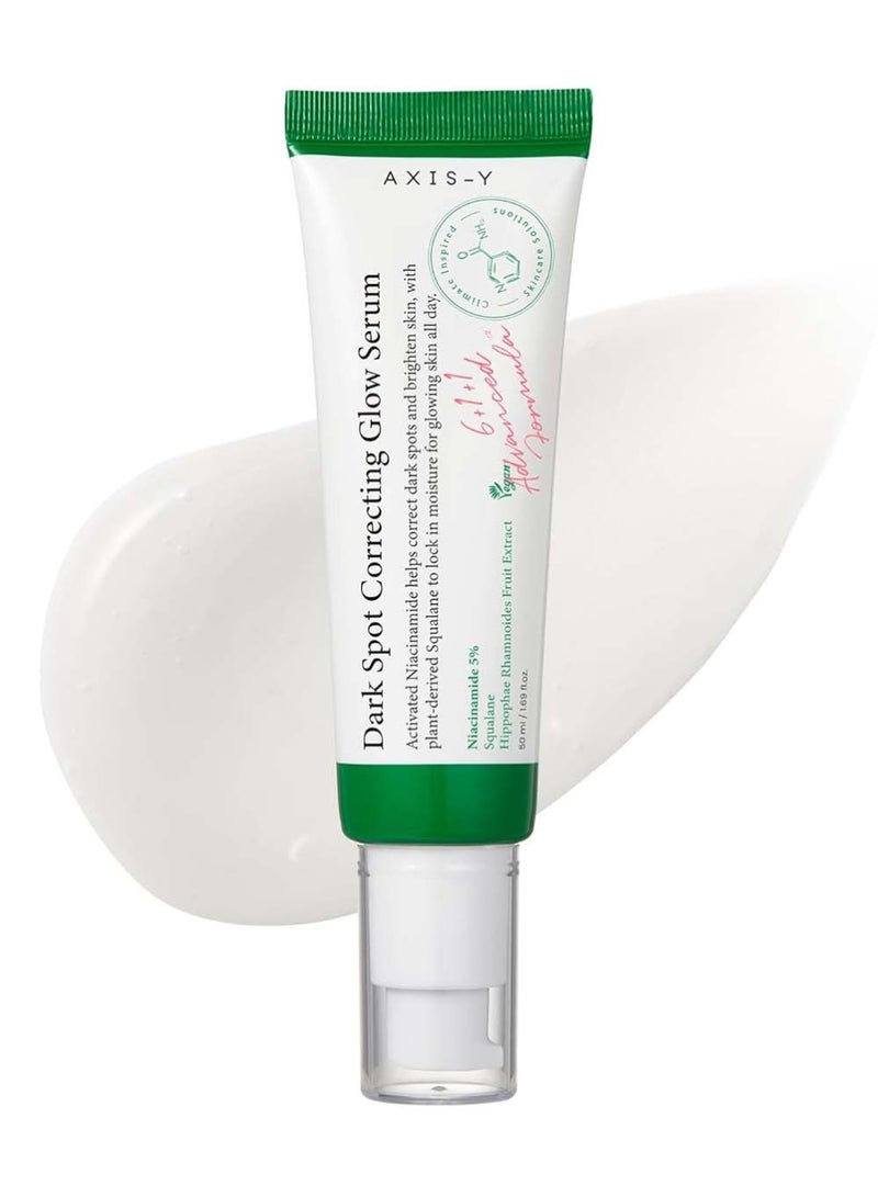 AXIS-Y Dark Spot Correcting Glow Serum 1.69 fl. oz. | Brightening, Dark Spot Treatment,Anti-Aging,Acne Scars,Fine Lines,Hypermentation and Dark Circles - Image 1