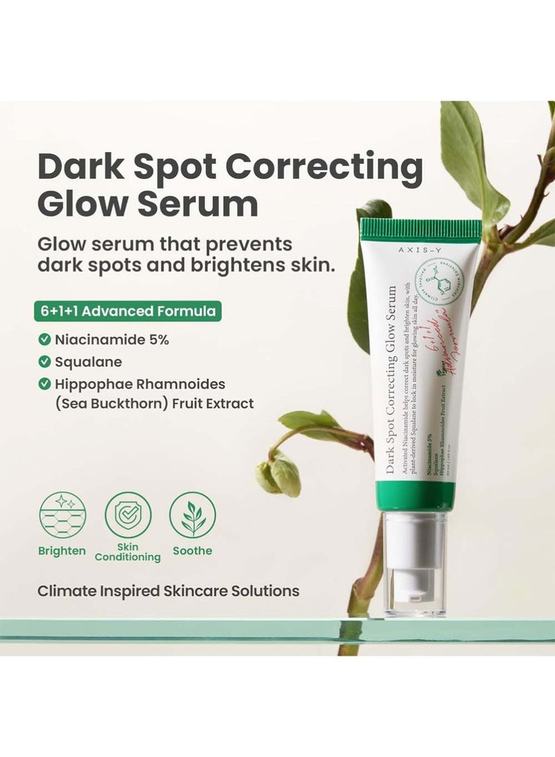 AXIS-Y Dark Spot Correcting Glow Serum 1.69 fl. oz. | Brightening, Dark Spot Treatment,Anti-Aging,Acne Scars,Fine Lines,Hypermentation and Dark Circles - Image 2