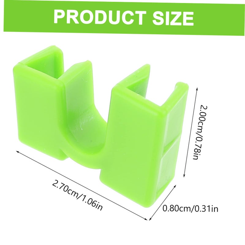 Light Green Reusable Chopstick Clamp 5 Pack Easy Use Plastic for Home Restaurant - Image 3