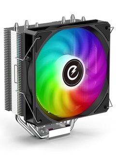 Generic ARGB CPU Air Cooler, AK120 SE ARB, 4 Heatpipes, PWM Quiet Fan CPU Cooler with S-FDB Bearing, for AMD AM4/AM5/Intel LGA1700/1150/1151/1200  - Image 1