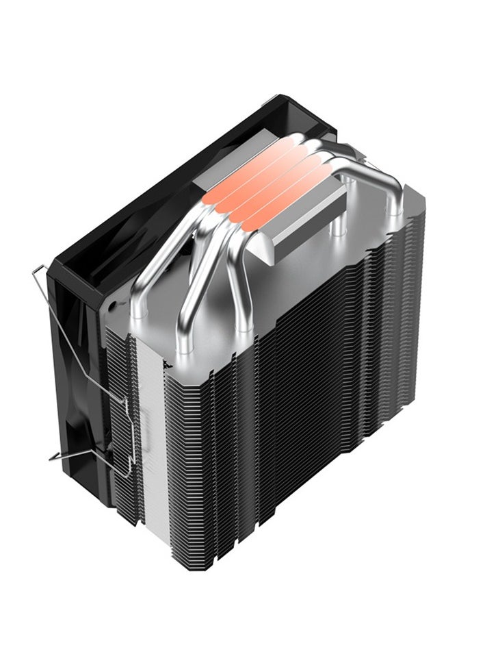 Generic - ARGB CPU Air Cooler, AK120 SE ARB, 4 Heatpipes, PWM Quiet Fan CPU Cooler with S-FDB Bearing, for AMD AM4/AM5/Intel LGA1700/1150/1151/1200 - Image 1