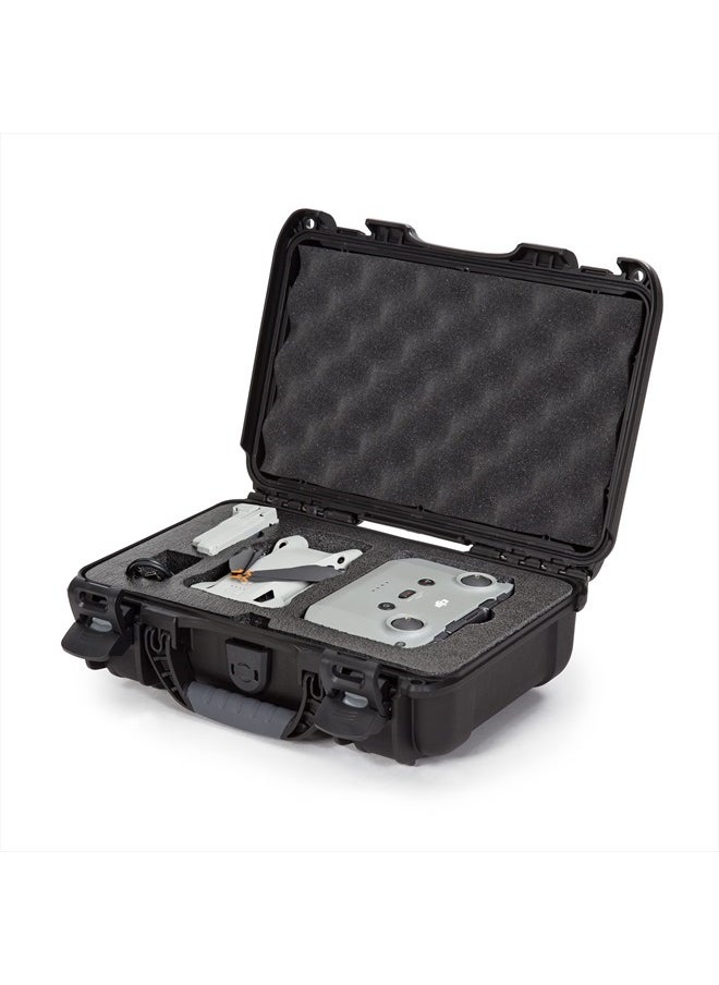 Nanuk - Nanuk 909 Waterproof Hard Case with Foam Insert for DJI Mini 3 Pro and RC-N1 Remote, Black - Image 1