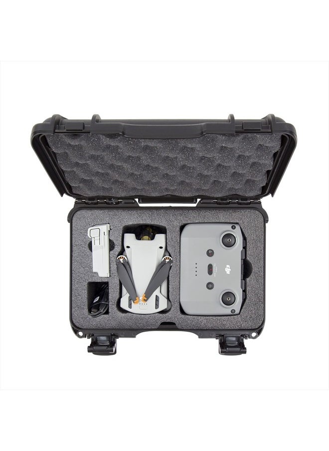 Nanuk - Nanuk 909 Waterproof Hard Case with Foam Insert for DJI Mini 3 Pro and RC-N1 Remote, Black - Image 1