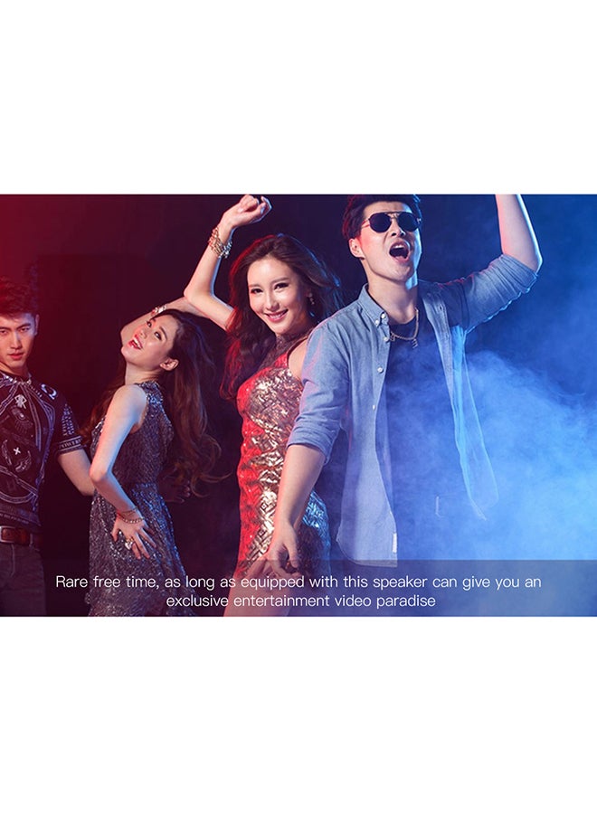 مكبر صوت بلوتوث بمضخم صوت ستيريو V5159 أسود - Image 3