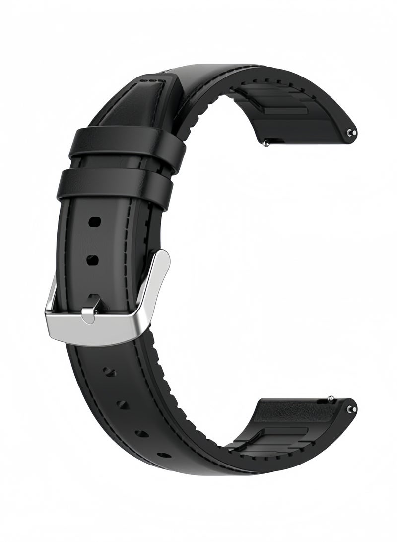 Replacement Strap for Huawei Watch GT 2 Pro 22mm Black - Image 1