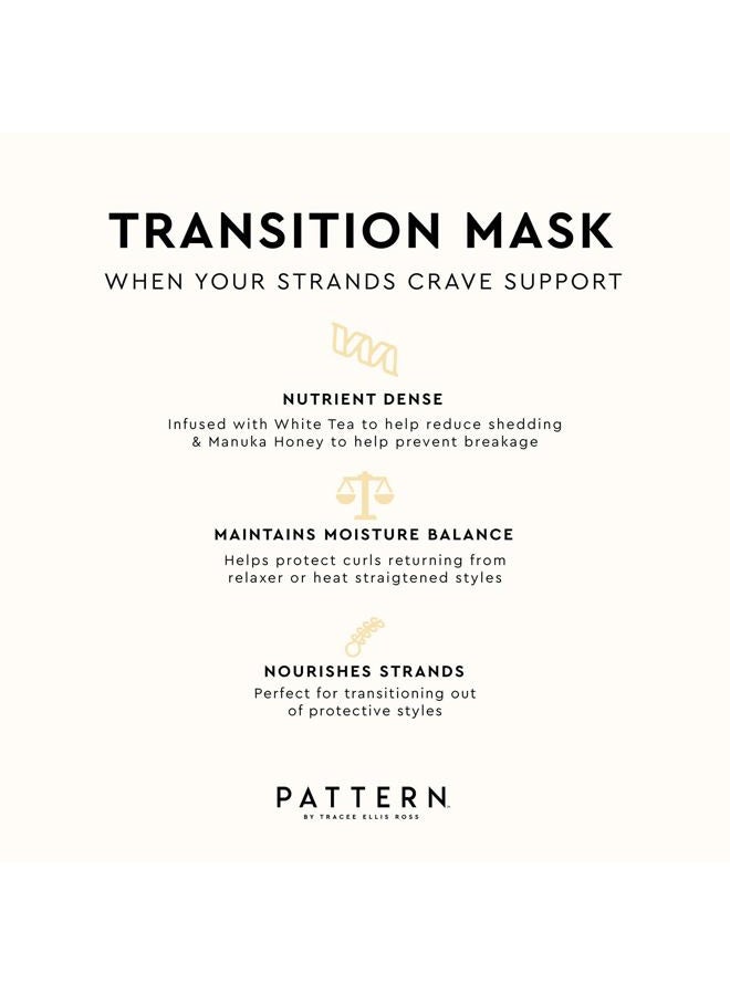 PATTERN Beauty by Tracee Ellis Ross Transition Mask, 11 Fl Oz, Breakage Barrier Hair Mask for Curlies, Coilies and Tight-Textures, 3a-4c - Image 4