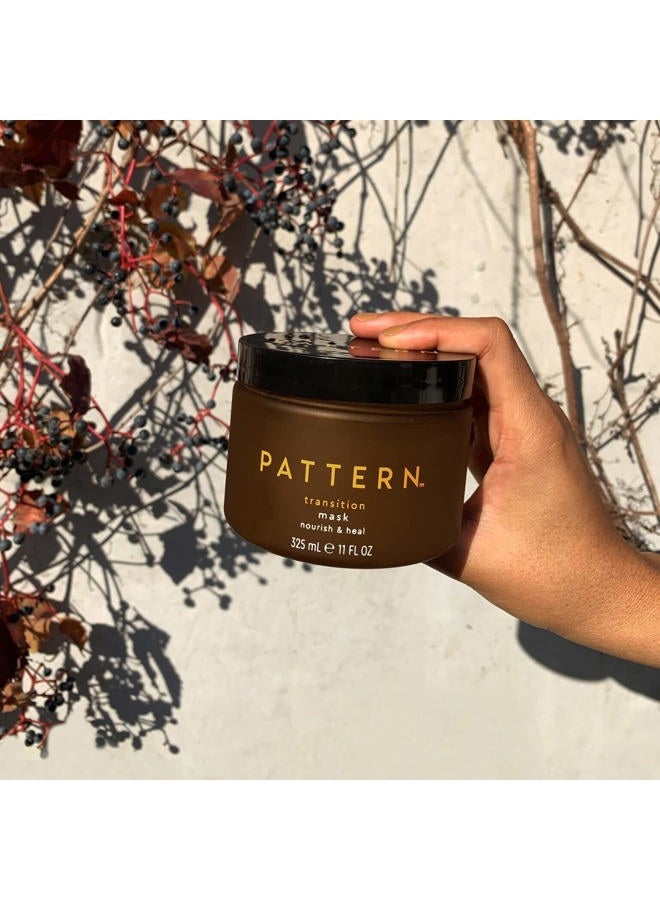 PATTERN Beauty by Tracee Ellis Ross Transition Mask, 11 Fl Oz, Breakage Barrier Hair Mask for Curlies, Coilies and Tight-Textures, 3a-4c - Image 5