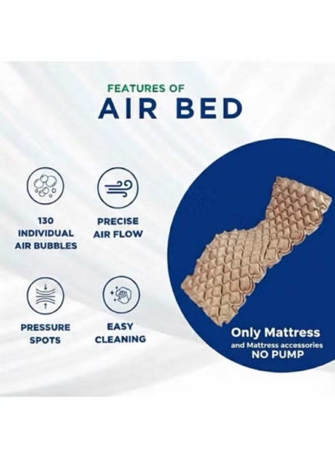 Inflatable Air Mattress for Bed Sore Prevention – Anti-Decubitus Bubble Therapy Bed – Portable, Comfortable, No Pump Needed - Image 3