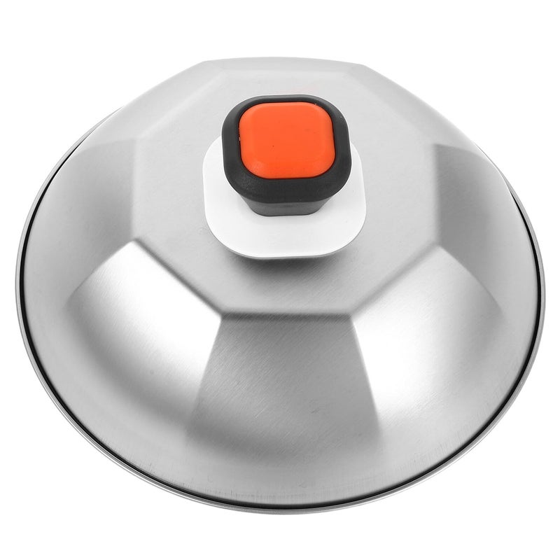 Stainless Steel Octagonal BBQ Grill Cover Dome Lid For Camping Family Gatherings - Image 2