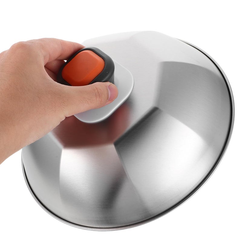 Stainless Steel Octagonal BBQ Grill Cover Dome Lid For Camping Family Gatherings - Image 5