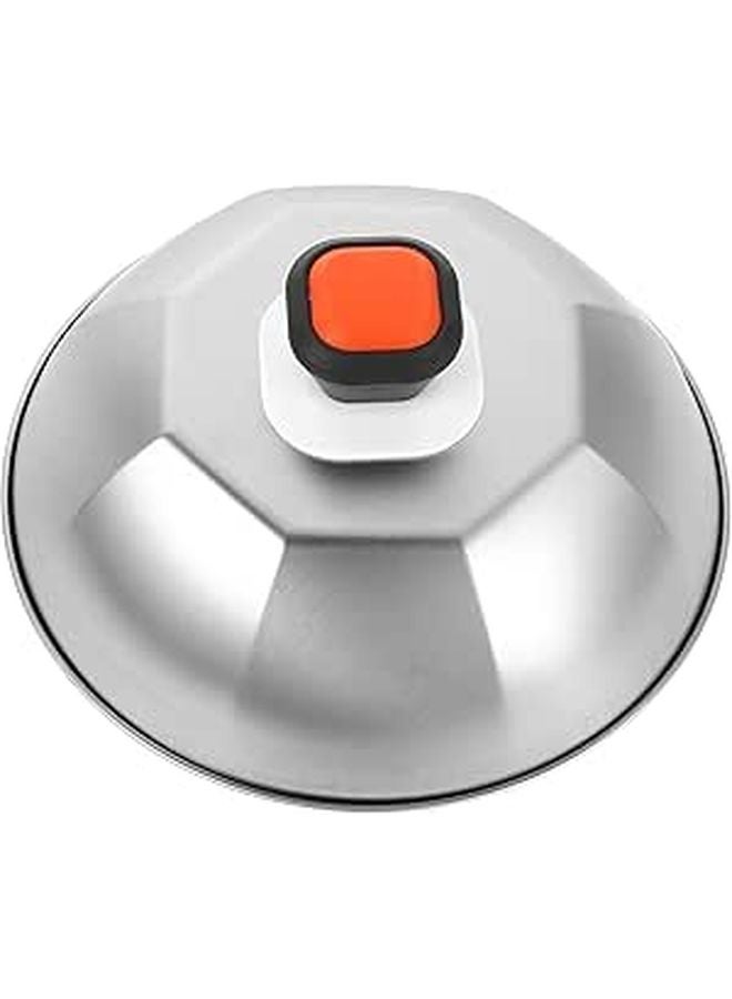 Stainless Steel Octagonal BBQ Grill Cover Dome Lid For Camping Family Gatherings - Image 1
