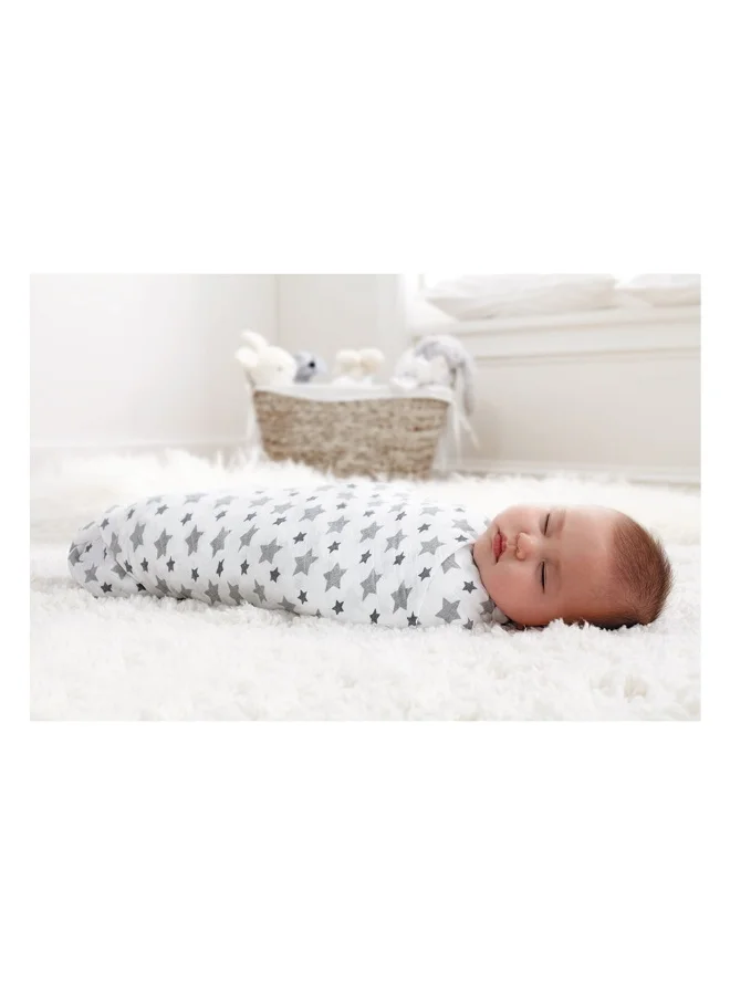 aden + anais Classic Swaddle  Twinkle  4pcs Set  Package May Vary