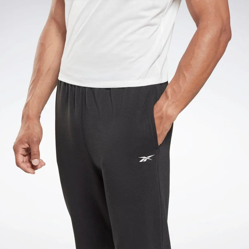 Reebok Black Reebok Training French Terry Pants - Black for Men | Best Price UAE
