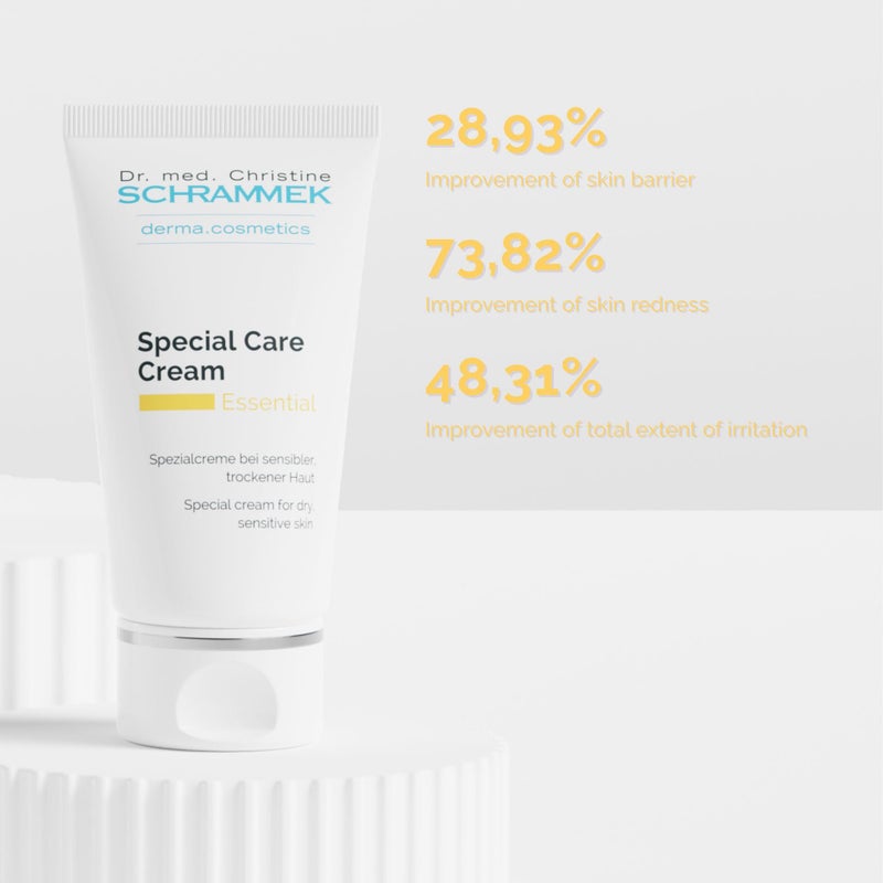 Schrammek Special Care Cream (1.7 fl oz) - Special Cream for Sensitive & Dry Skin - Scientifically Proven - Face Moisturizer - Skin Care - Dr Schrammek - Image 4