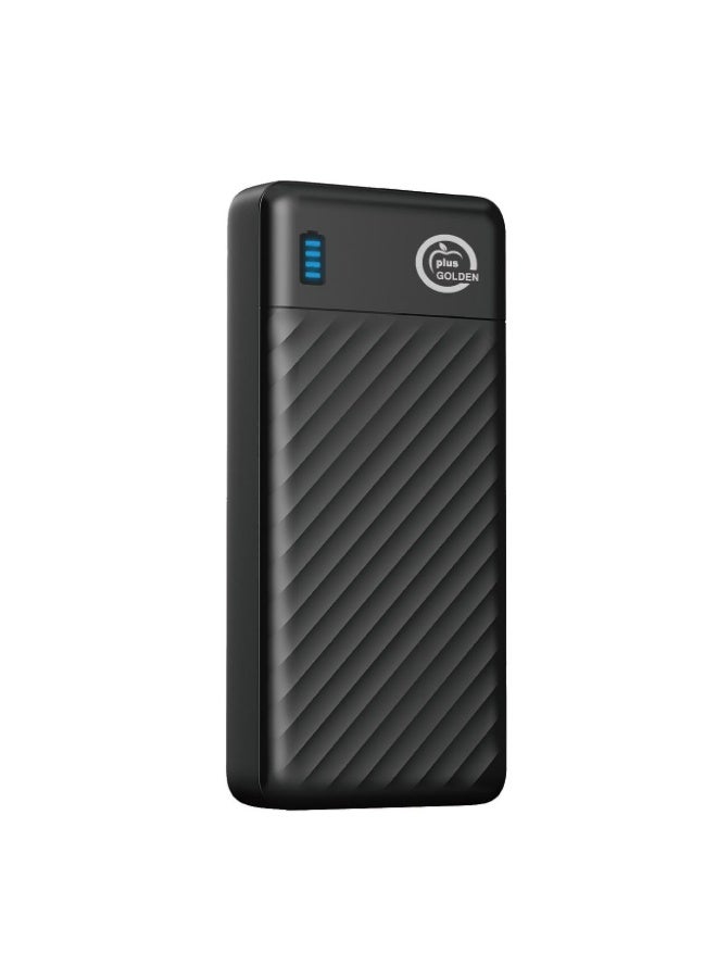 جولدن بلس باور بنك Golden Plus سعة 20000mAh شحن سريع 22.5 واط بثلاثة منافذ - Image 1