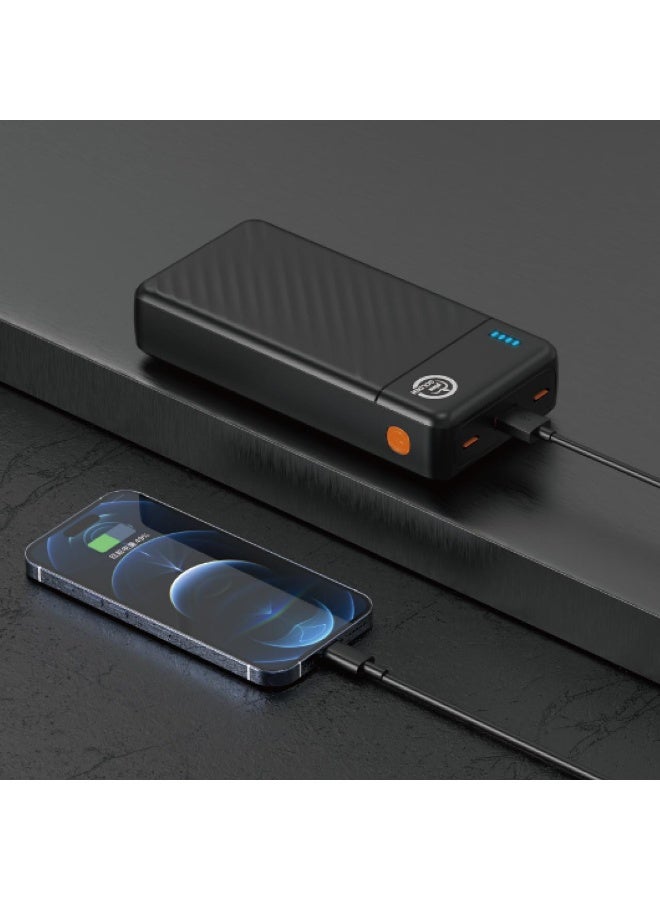 جولدن بلس باور بنك Golden Plus سعة 20000mAh شحن سريع 22.5 واط بثلاثة منافذ - Image 3