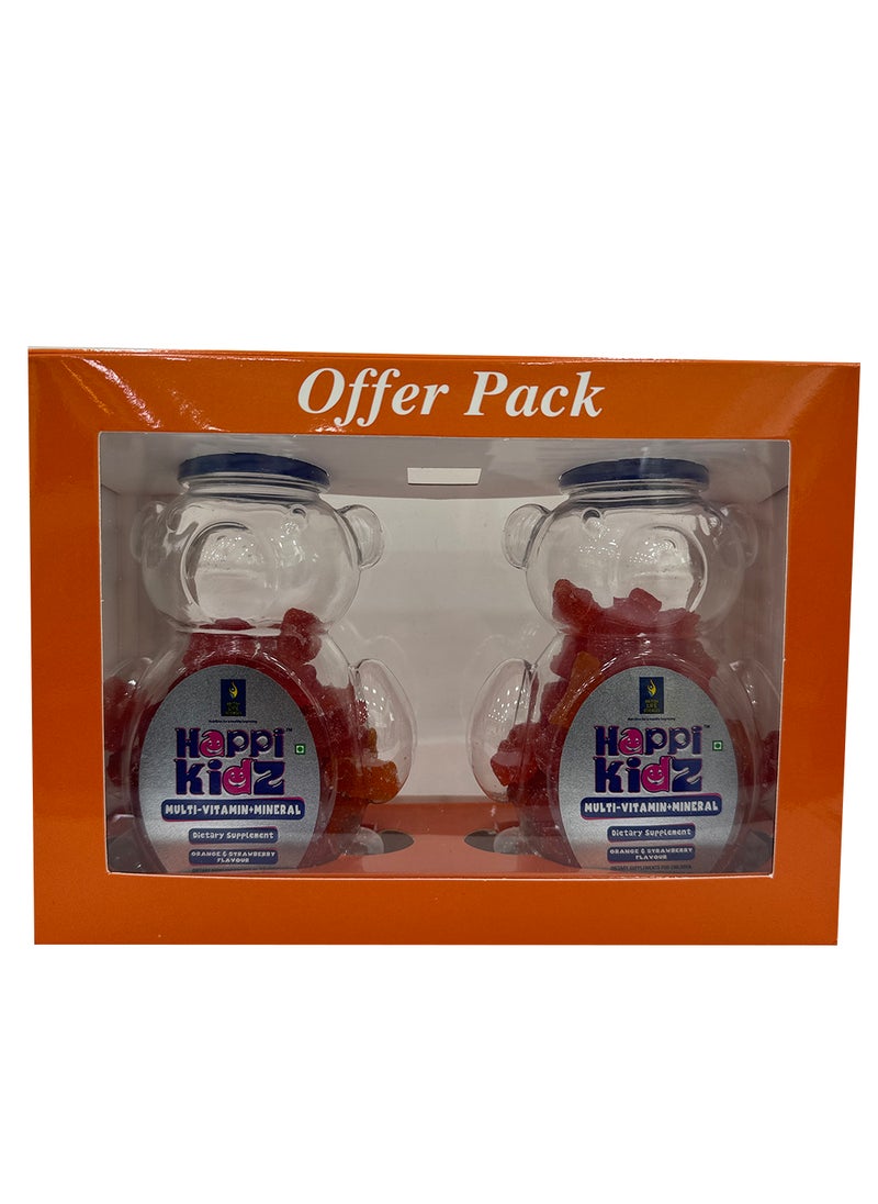 British Life Sciences Happi Kidz Pm - Multi Vitamins & Minirals 30 Gumm 