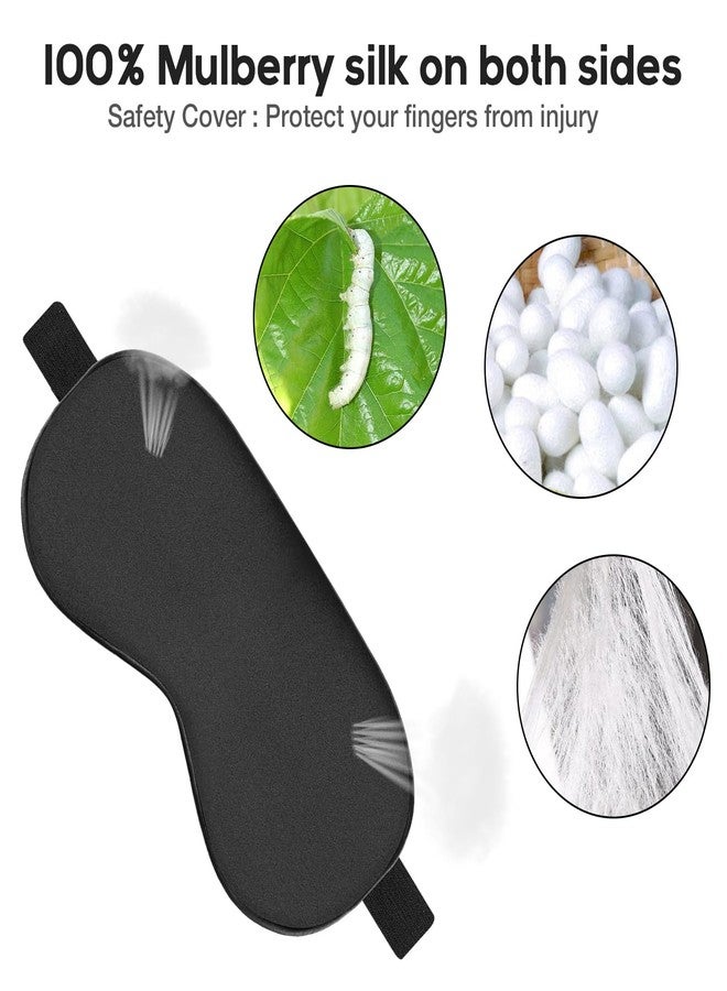 Ukissim Sleep Mask for Side Sleepers, 100% Blackout, Soft Adjustable Eye Mask - Image 5